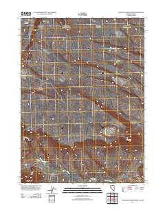 2011 Map of Thousand Creek Spring, 2011 Print