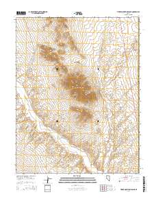 2014 Map of Timber Mountain Pass NE, 2014 Print