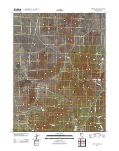 2012 Map of Tippett Canyon, 2012 Print