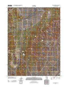 2012 Map of Tognini Spring, 2012 Print