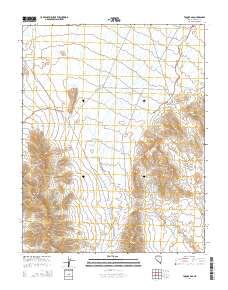 2014 Map of Toquop Gap, 2014 Print