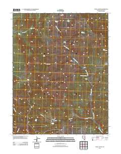 2012 Map of Trail Canyon, 2012 Print