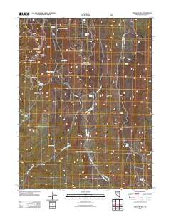 2012 Map of Treasure Hill, 2012 Print