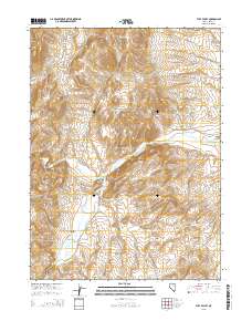 2015 Map of Tule Valley, 2015 Print