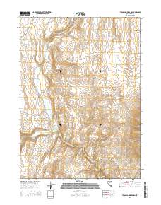 2014 Map of Twin Meadows Ranch, 2014 Print