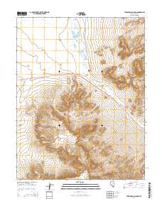 2014 Map of Twin Springs Slough, 2014 Print