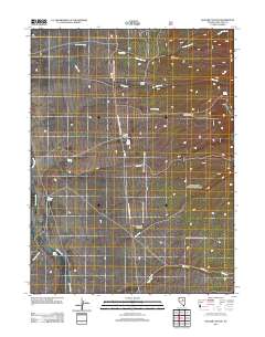 2012 Map of Walker Canyon, 2012 Print