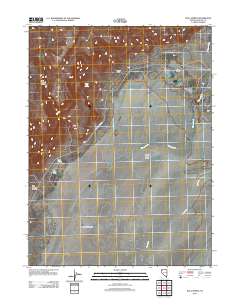 2011 Map of Wall Spring, 2011 Print