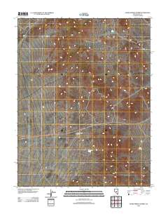2012 Map of Warm Springs Summit, 2012 Print