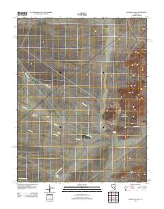 2012 Map of Water Gap West, 2012 Print