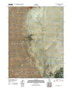 2011 Map of Wendover SE, 2011 Print
