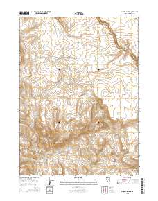 2015 Map of Whiskey Springs, 2015 Print
