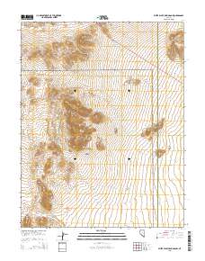 2015 Map of White Blotch Springs NW, 2015 Print
