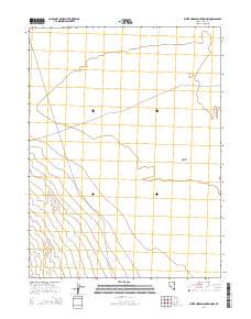 2014 Map of White Horse Mountain NW, 2014 Print