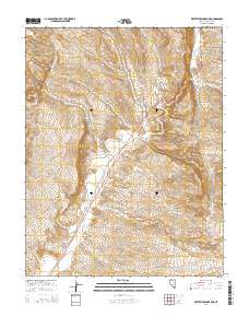 2014 Map of White River Narrows, 2014 Print