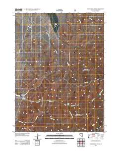 2011 Map of White Rock Canyon, 2011 Print