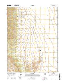 2014 Map of White Sage Well, 2014 Print