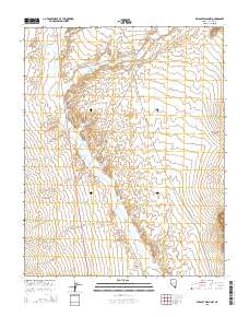 2015 Map of Wildcat Wash NW, 2015 Print