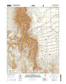 2014 Map of Wilson Canyon, 2014 Print