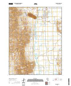 Usgs Us Topo 7 5 Minute Map For Yerington Nv 2018 Data Gov