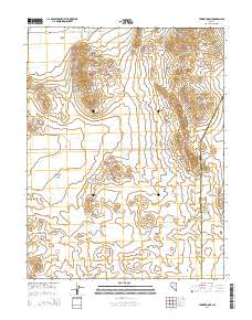 2014 Map of Yerington NE, 2014 Print