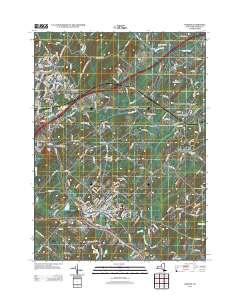 2013 Map of Goshen, 2013 Print