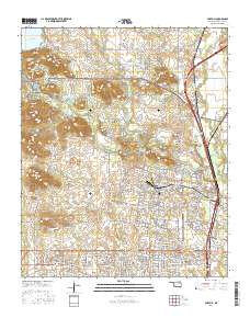 USGS 1:24,000: Fort Sill, Oklahoma - $14.00 : Charts and Maps, ONC and 