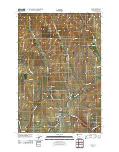 2011 Map of Adams, 2011 Print