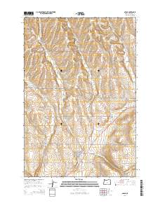 2014 Map of Adams, 2014 Print