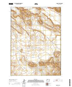 2020 Map of Adobe Flat, 2020 Print