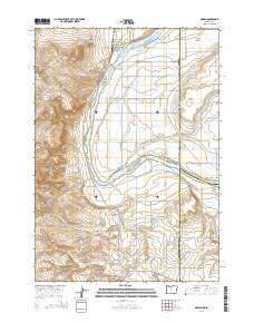 2014 Map of Adrian, 2014 Print