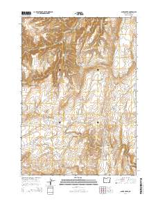 2014 Map of Alder Creek, 2014 Print