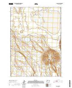 2020 Map of Alkali Lake, 2020 Print