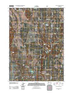 2011 Map of Antler Point, 2011 Print