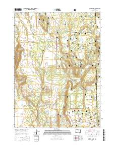2014 Map of Antler Point, 2014 Print