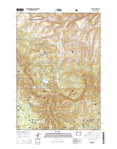 2014 Map of Antone, 2014 Print