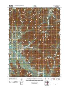 2011 Map of Applegate, 2011 Print