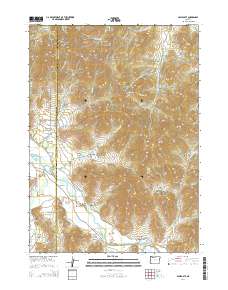 2014 Map of Applegate, 2014 Print