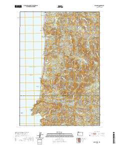 2020 Map of Arch Cape, 2020 Print