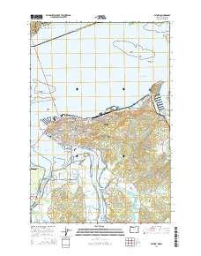 2014 Map of Astoria, 2014 Print