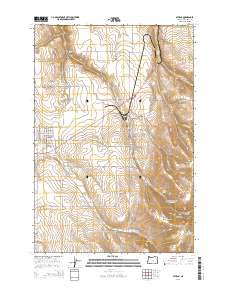 2014 Map of Athena, 2014 Print