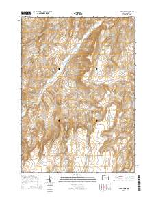 2014 Map of Avery Creek, 2014 Print