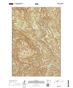 2020 Map of Baker Point, 2020 Print