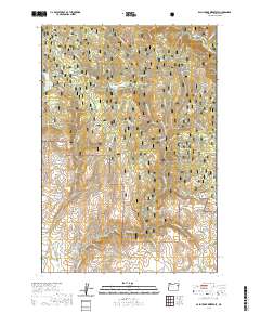 2020 Map of Balm Creek Reservoir, 2020 Print