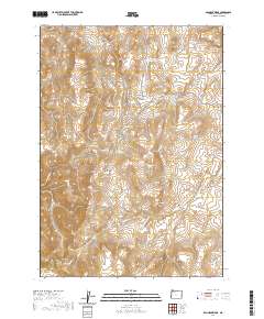 2020 Map of Bannock Ridge, 2020 Print