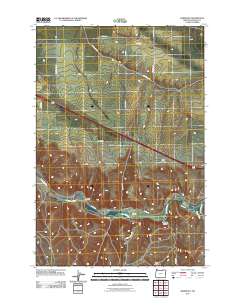 2011 Map of Barnhart, 2011 Print