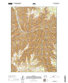 2020 Map of Bassey Creek, 2020 Print