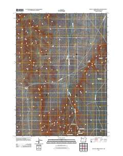 2011 Map of Battle Creek Ranch, 2011 Print