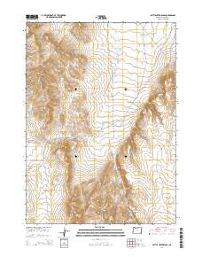 2014 Map of Battle Creek Ranch, 2014 Print