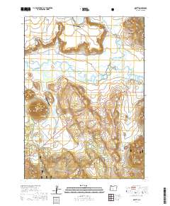 2020 Map of Beatty, 2020 Print